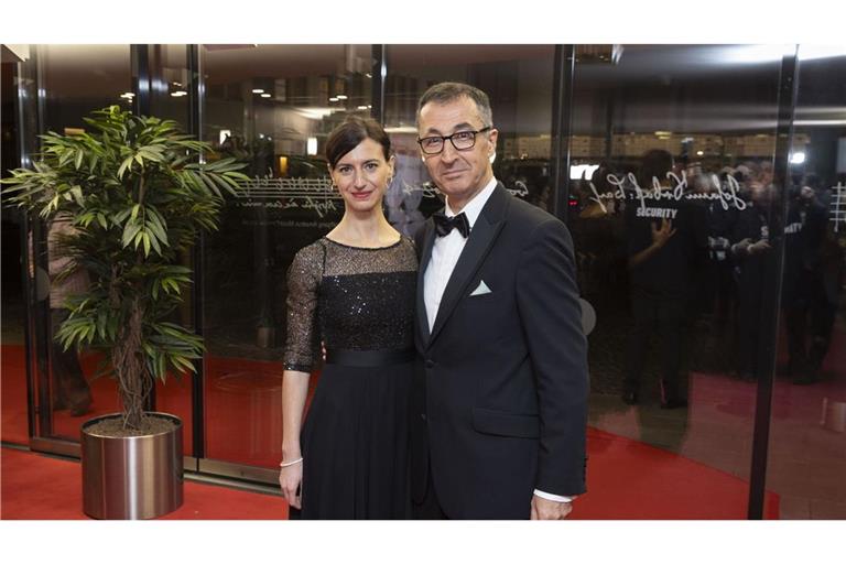 Flavia Zaka und Cem Özdemir beim Landespresseball 2025.