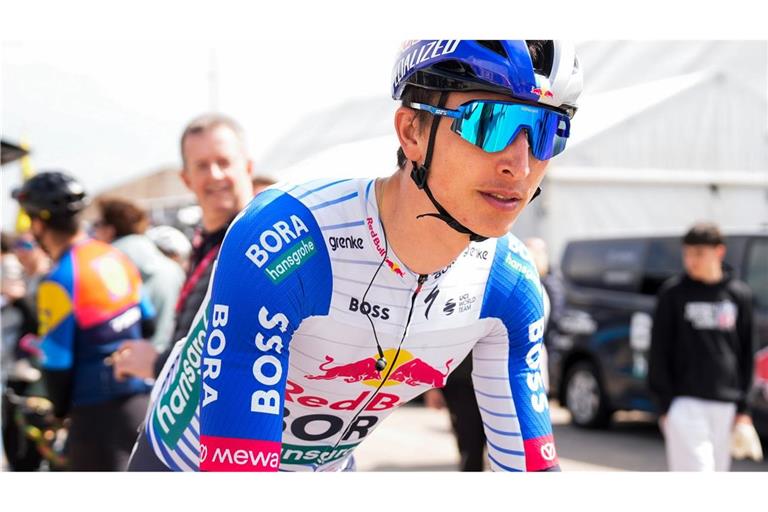 Florian Lipowitz ist bei der Katalonien-Rundfahrt aufs Podest gefahren. (Archivbild)