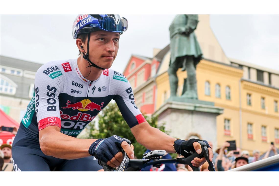Deutschland Tour als Triumphfahrt: Rad-Fans feiern Lipowitz Florian Lipowitz war der umjubelte Star bei der Deutschland Tour.
