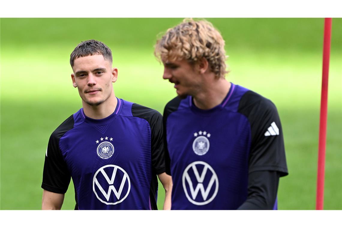 Jubilar Nagelsmann und die plötzliche Job-Frage Florian Wirtz (l) und Nick Woltemade: Zündet das Offensivduo in Köln?
