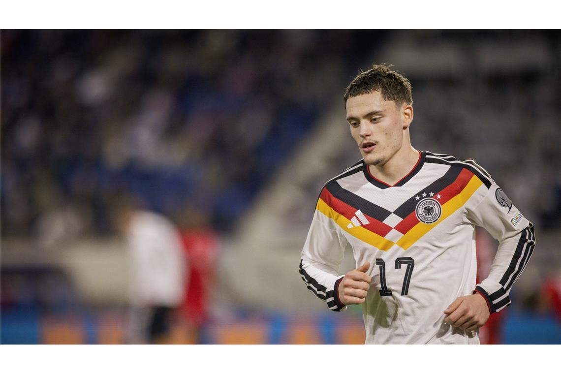 Florian Wirtz (Note 2,5): Klar verbessert gegenüber seinen Auftritten zuvor. Mit vielen Aktionen. Und dann leitete Florian Wirtz die beiden Treffer von Leroy Sané ein (36./41.). Das tat ihm sichtlich gut. Beim Gegenpressing holte der Edeltechniker einige Bälle zurück. Auch der Liverpooler durfte sich zum Schluss etwas schonen.