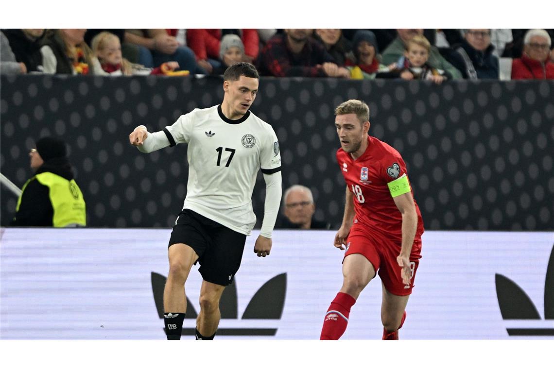 Gnabry und Kimmich überragen beim 4:0 gegen Luxemburg Florian Wirtz (Note 3,5): Der Saisonstart beim FC Liverpool verlief für den ehemaligen Leverkusener allzu schleppend – im DFB-Dress nun schaffte Wirtz die persönliche Wende eher nicht. Stets bemüht, aber am Ende glücklos, das war sein Auftritt von Sinsheim. Sinnbild dafür war sein Freistoß in der 62. Minute, der am Außenpfosten landete.