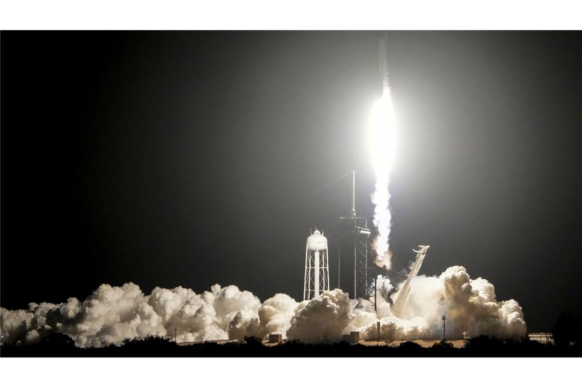 Bilder des Tages Florida: SpaceX Falcon 9 Rakete startet in Cape Canaveral.