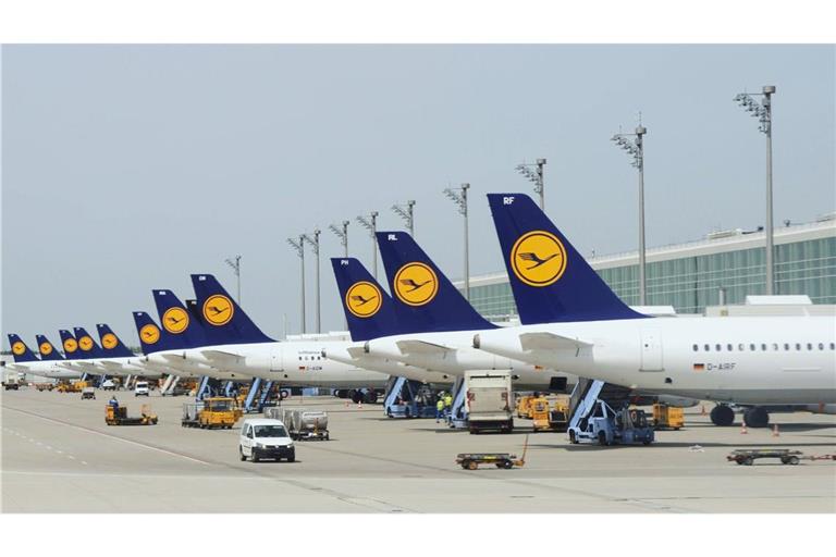 Flugzeuge der Lufthansa Flotte
