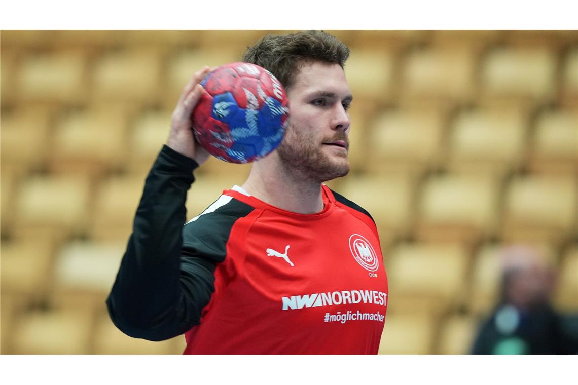 Das Kribbeln beginnt: Handballer heiß auf WM-Start Fordert eine Steigerung in allen Mannschaftsteilen: Kapitän Johannes Golla.