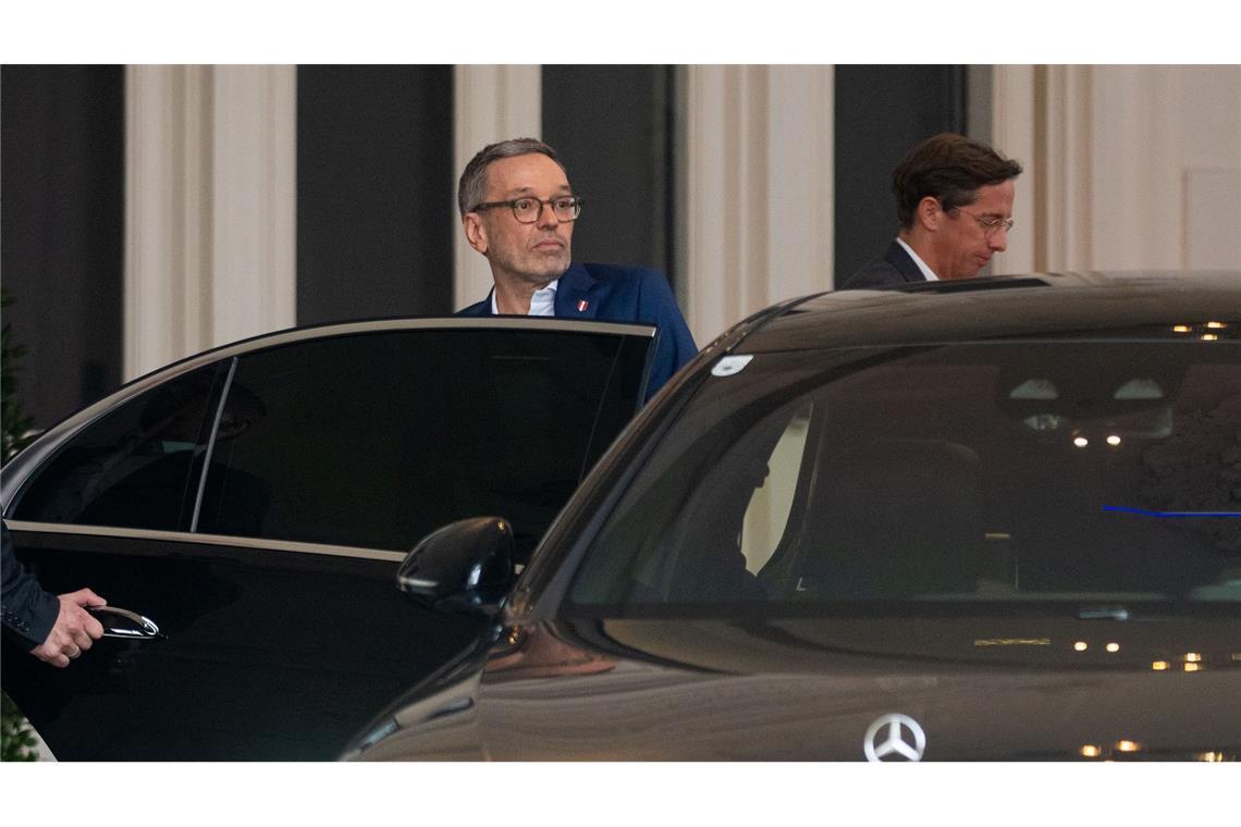Österreichs Staatsoberhaupt fordert Kompromisse FPÖ-Chef Herbert Kickl, der Kanzler Österreichs werden wollte, ist kurz vor seinem Ziel doch noch gescheitert. (Archivbild)