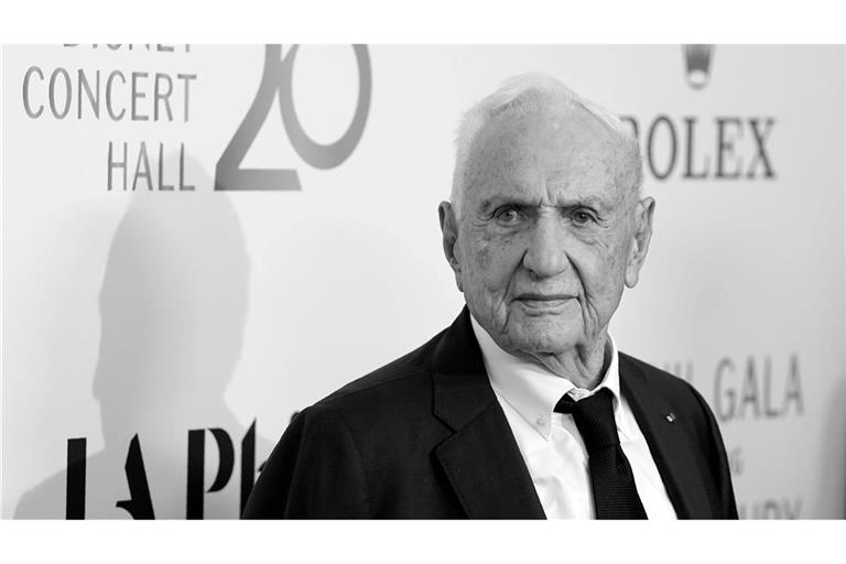 Frank Gehry verstand sich als Künstler. (Archivbild)