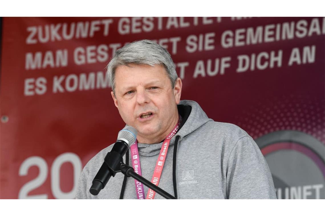 Frank Sell vertritt mit seinem Gesamtbetriebsrat Bosch Mobility die Interessen von mehr als 70.000 Beschäftigten in Deutschland.