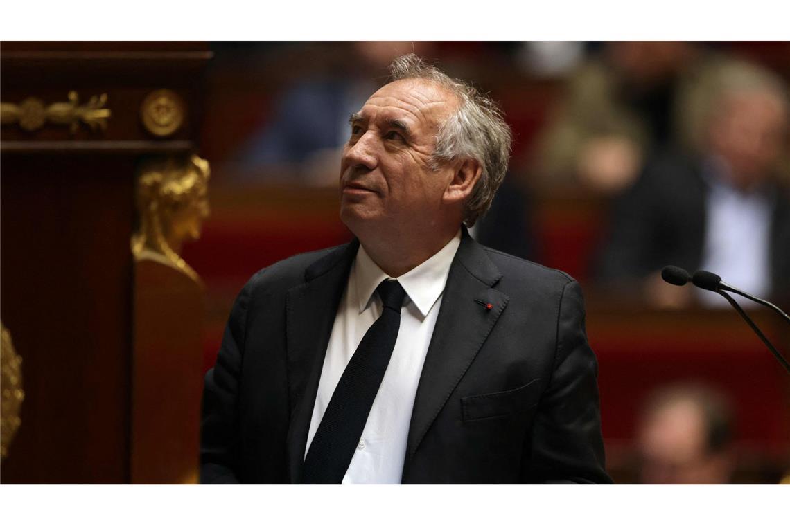 Premier Bayrou übersteht Misstrauensvotum Frankreichs neuer Premier François Bayrou