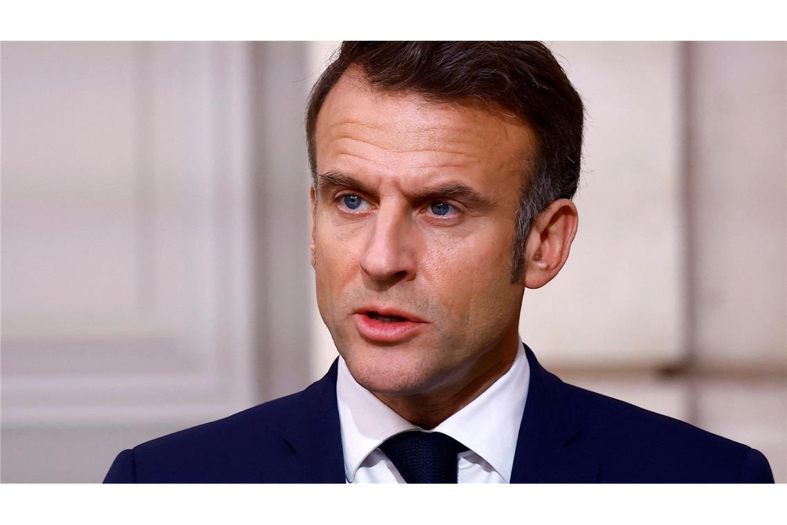 Gaza-Abkommen: Israel sieht Probleme bei Klärung von Details Frankreichs Präsident Emmanuel Macron fordert eine politische Lösung des Nahost-Konflikts.