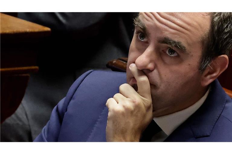 Frankreichs Premier Lecornu muss sich Misstrauensanträgen stellen. (Archivbild)