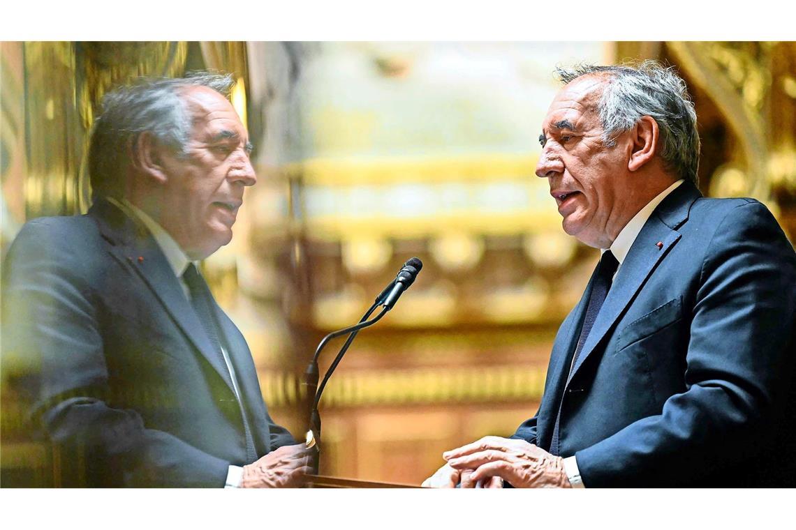 Frankreichs Premierminister François Bayrou: Frankreich rechnet am Montag mit dem Sturz seiner Regierung (Archivfoto).