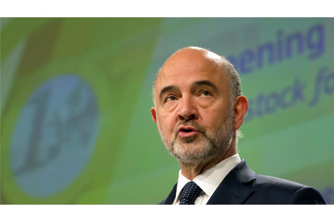 Macron sucht Ausweg aus politischer Krise Frankreichs Rechnungshofpräsident Pierre Moscovici mahnt stabile politische Verhältnisse an. (Archivbild)
