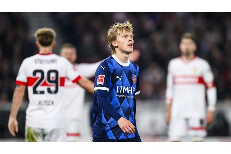 Frans Krätzig war an den VfB Stuttgart und an den 1. FC Heidenheim verliehen.