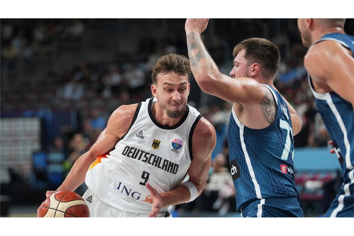 "Müssen besser sein" - Olympia als Warnung für Basketballer Franz Wagner will mit Deutschlands Basketballern endlich wieder ein wichtiges Spiel gewinnen.