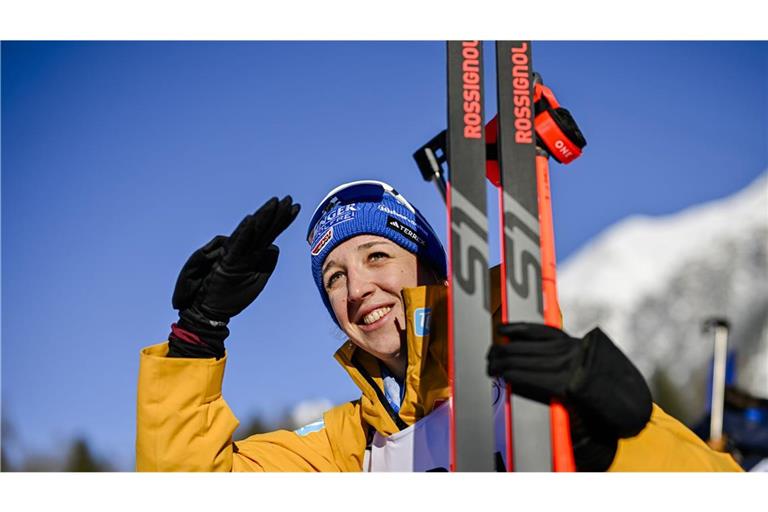 Franziska Preuß beendet ihre Karriere.