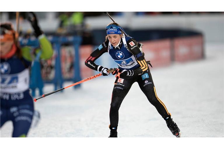 Franziska Preuß hatte sich den Saisonstart anders vorgestellt.