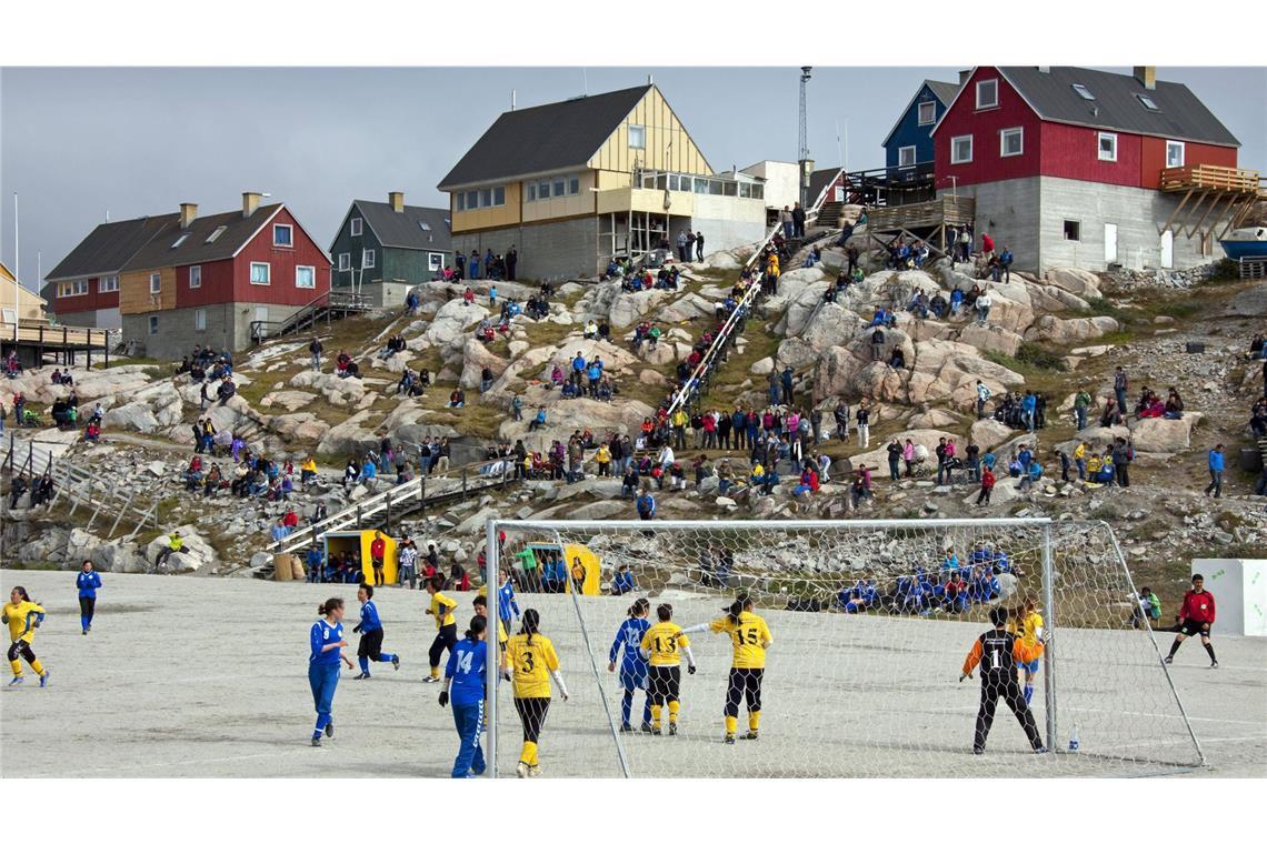 Amerikaner wollen die Insel Grönland – aber nicht den Verband Frauenfußball in Grönland.