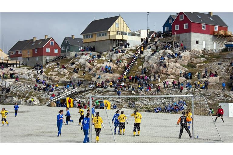 Frauenfußball in Grönland.