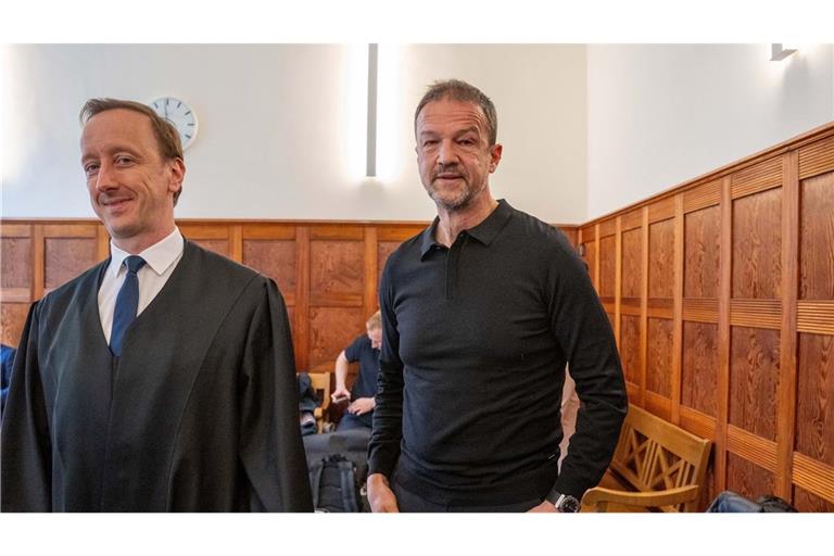 Fredi Bobic vor dem Landgericht Berlin.