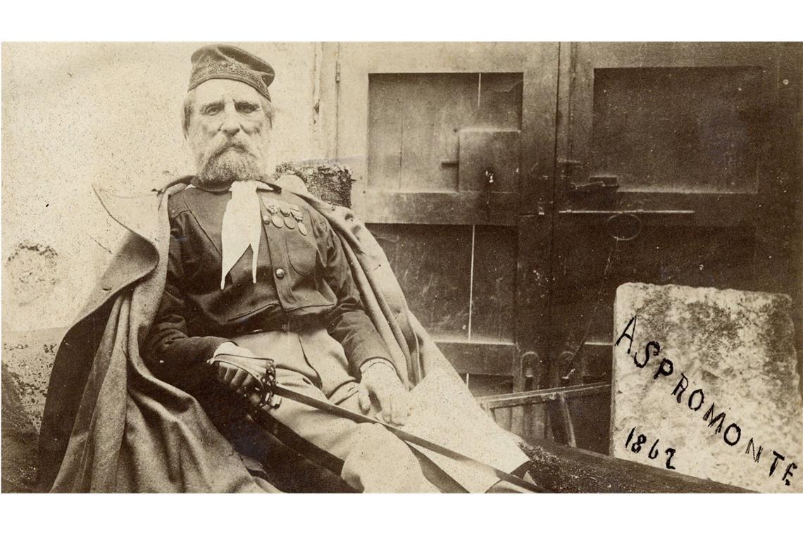 Risorgimento: Giuseppe Garibaldi beginnt mit der Befreiung Italiens Freiheitskämpfer in Rente: Guiseppe Garibaldi im Jahr 1862.