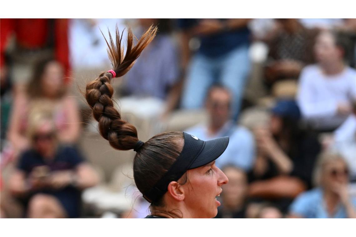 French Open - Tamara Korpatsch gegen Switolina in Aktion
