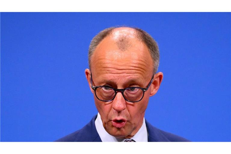 Friedrich Merz bewertet die Lage neu.