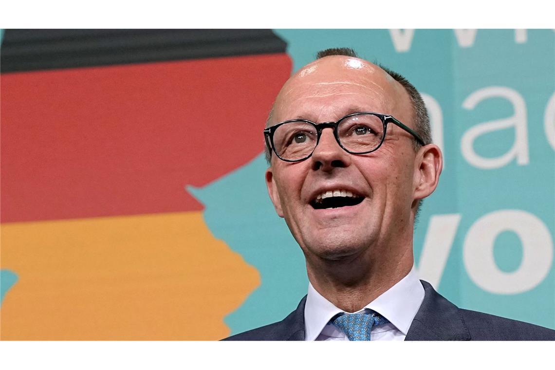 "Schnelle Klarheit" - Wirtschaft dringt auf rasche Regierung Friedrich Merz (CDU) hat beste Chancen Kanzler zu werden.