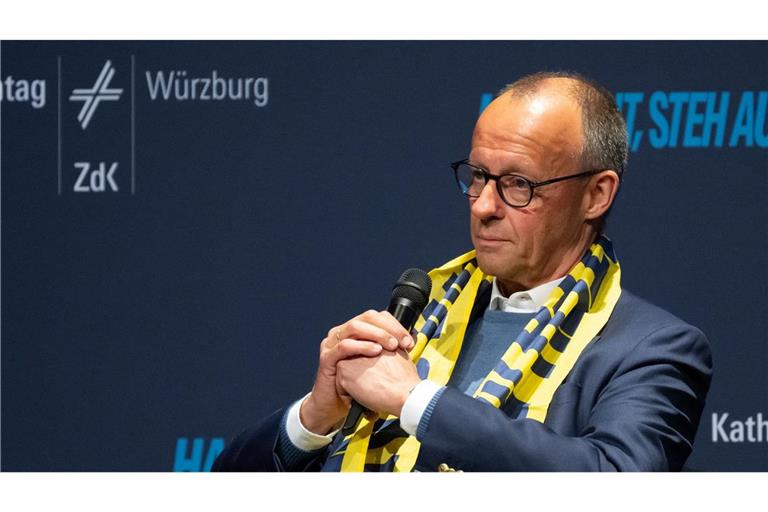 Friedrich Merz (CDU) räumt ein, dass die schwarz-rote Koalition aus seiner Sicht weniger streiten könnte.