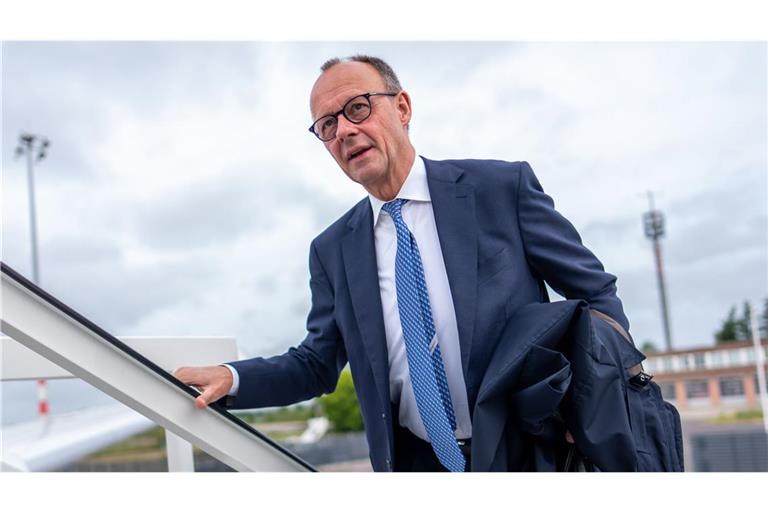 Friedrich Merz reist am Mittwoch in die USA zu einem Treffen mit dem US-Präsidenten.