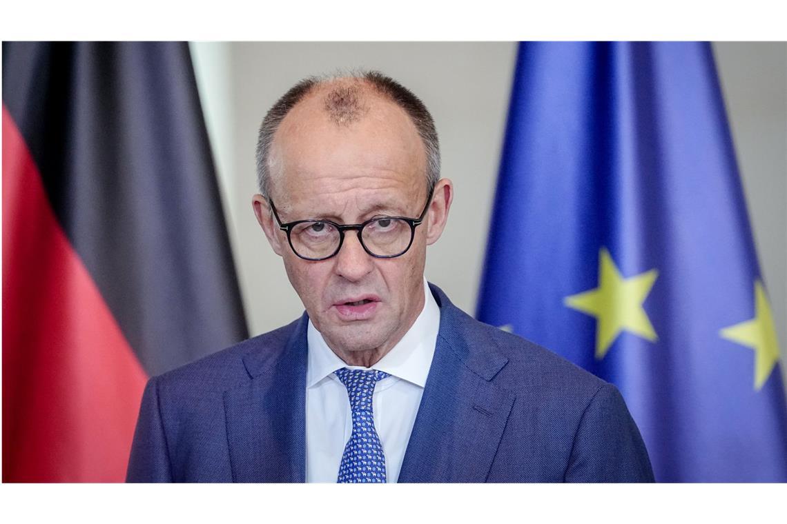 Friedrich Merz ruft den Iran zu einer Verhandlungslösung auf.