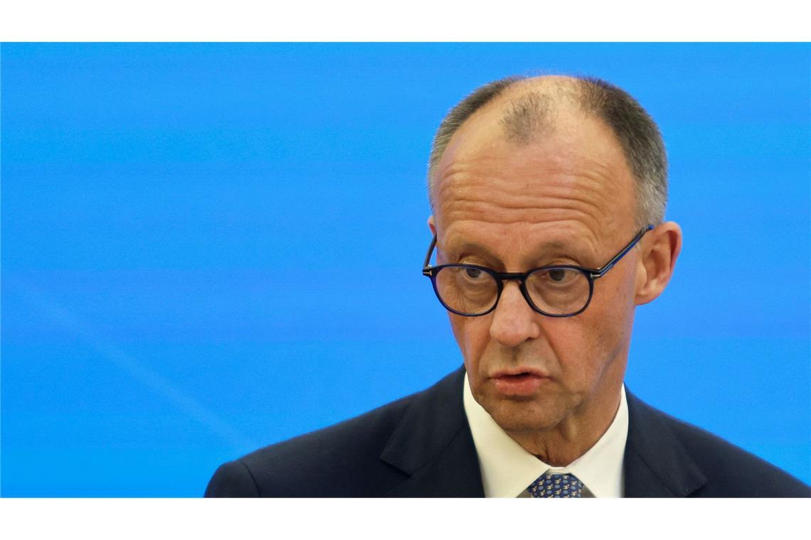 Merz: „Der Ball liegt ausschließlich in Russland“ Friedrich Merz sieht Wladimir Putin in der Verantwortung. (Archivbild)