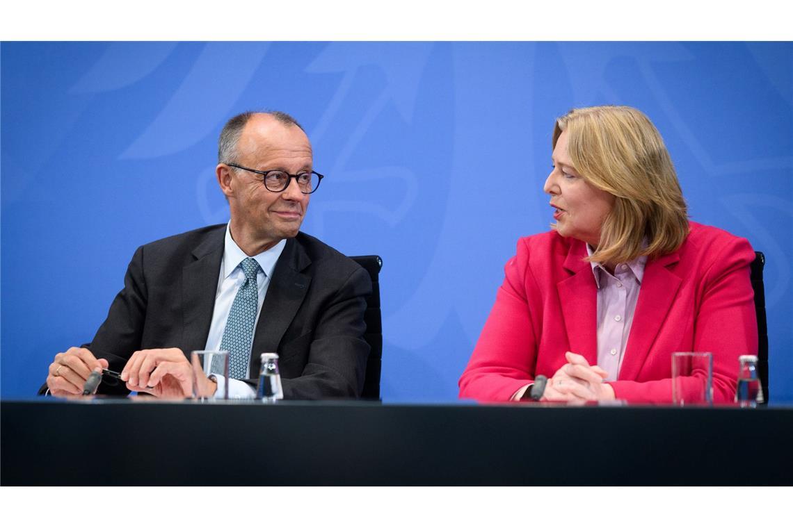 Friedrich Merz und Bärbel Bas hatten ein versöhnliches Abendessen.