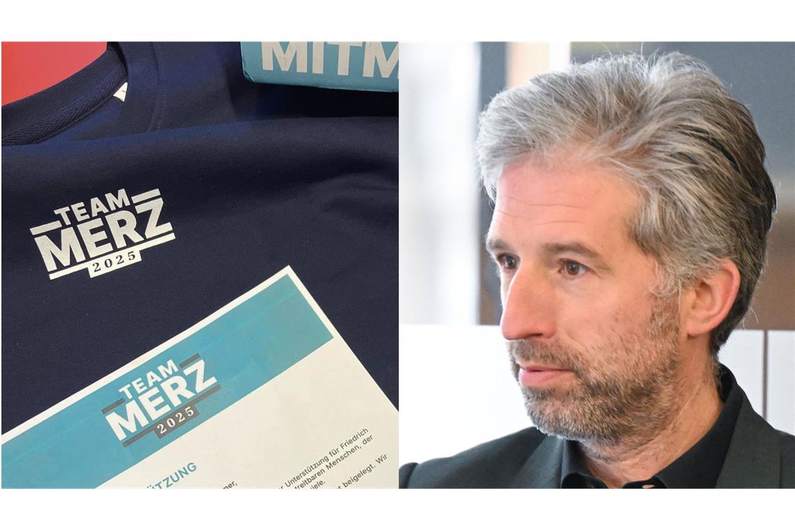 Wahlkampf-Team von Friedrich Merz bedankt sich bei Boris Palmer Friedrich Merz’ Wahlkampf-Team sendet Grüße ins Tübinger Rathaus, nachdem sich OB Boris Palmer für den CDU-Chef als Kanzler ausgesprochen hatte.