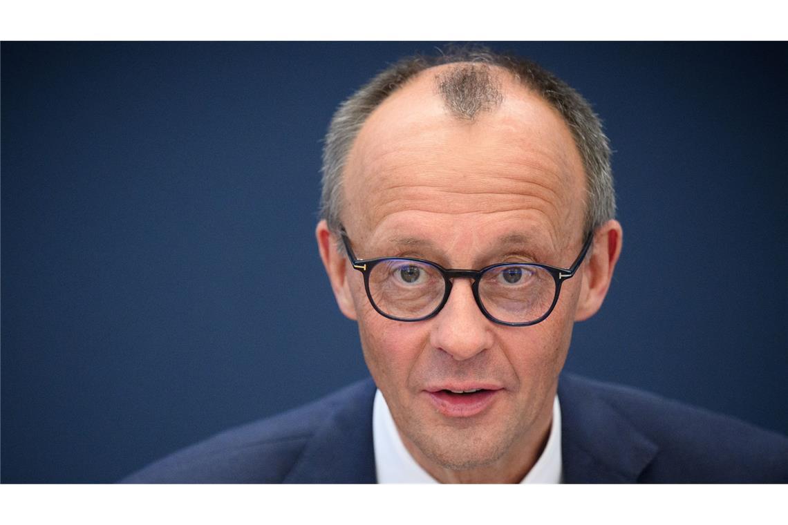 Merz will Asylbewerberzahl unter 100.000 drücken Friedrich Merz will die Zurückweisung von Asylbewerbern an den Grenzen durchsetzen. (Archivbild)