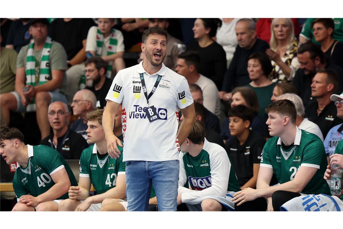 Frisch-Auf-Coach Ben Matschke war enttäuscht vom Ergebnis.