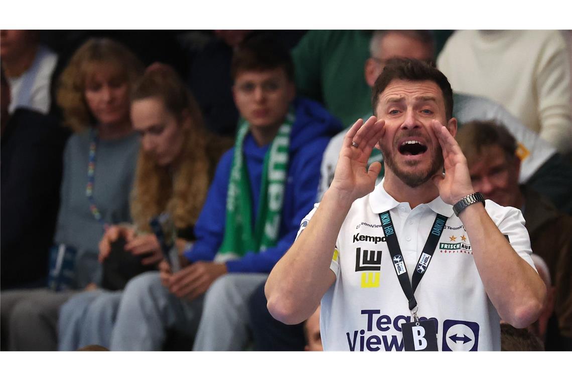 Frisch-Auf-Trainer Ben Matschke.