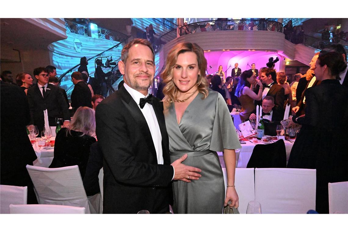 Nachwuchs für Moritz Bleibtreu Frisch gebackene Eltern: Moritz Bleibtreu und seine Frau Saskia