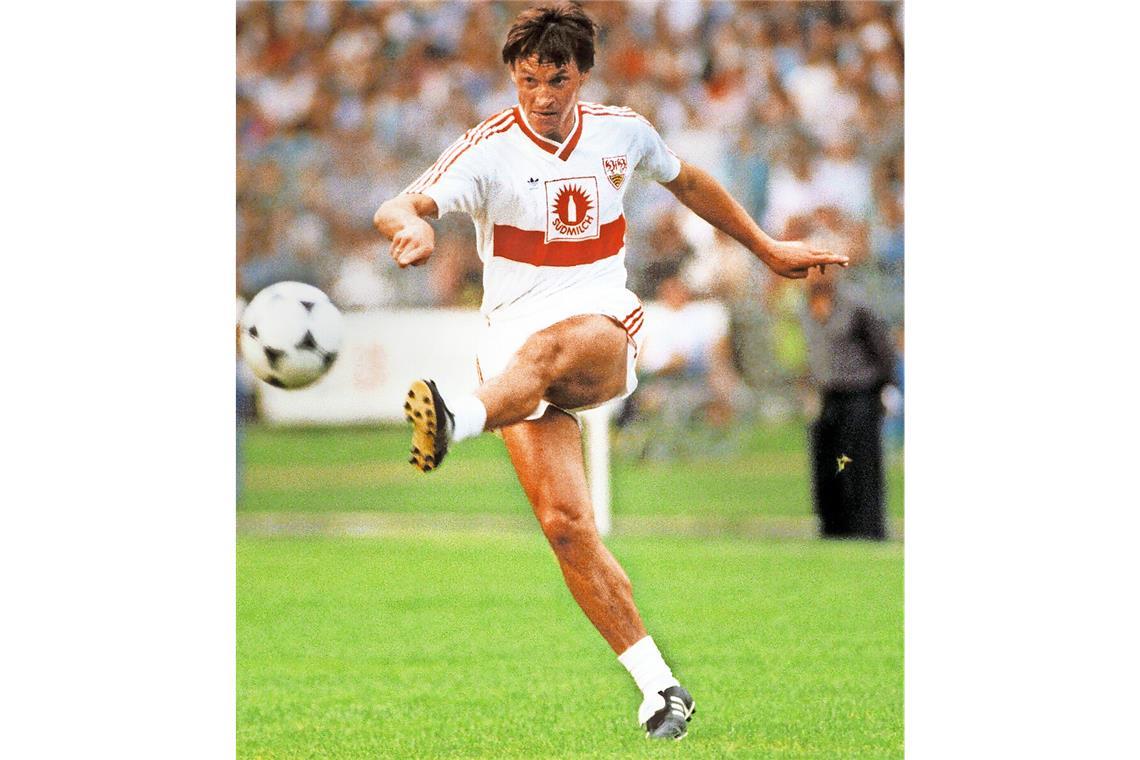 „Der VfB braucht Europa“ Früher für den VfB am Ball: Asgeir Sirgurvinsson