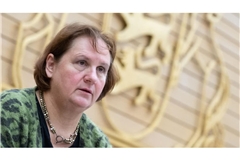 Früher für Schulen zuständig, jetzt für Wohnungsbau: Grünen-Ministerin Theresa Schopper