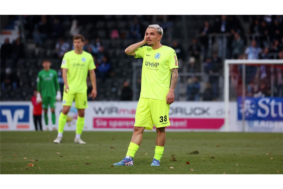 Frust bei Christian Mauersberger.