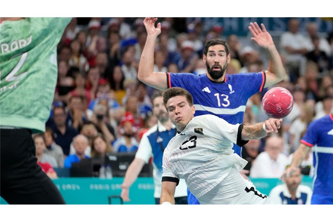 Führte Deutschland bei Olympia 2024 gegen Frankreich ins Halbfinale: Renars Uscins. (Archivbild)