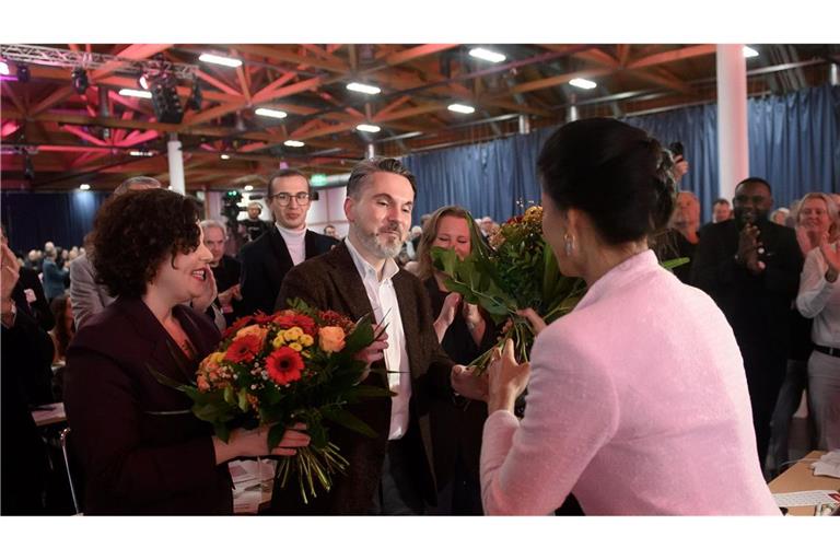 Führungswechsel beim BSW: Wagenknecht hat die Spitze abgegeben, Fabio De Masi und Amira Mohamed Ali übernehmen im Duo.