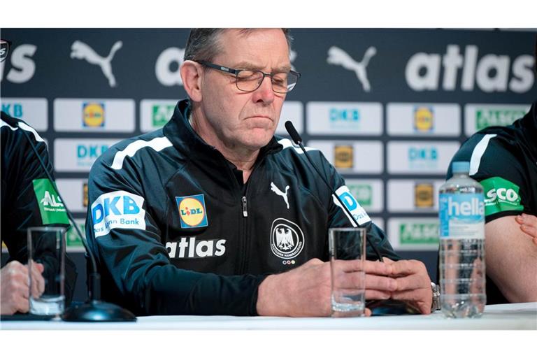 Für Alfred Gislason steht im EM-Duell mit Spanien einiges auf dem Spiel.