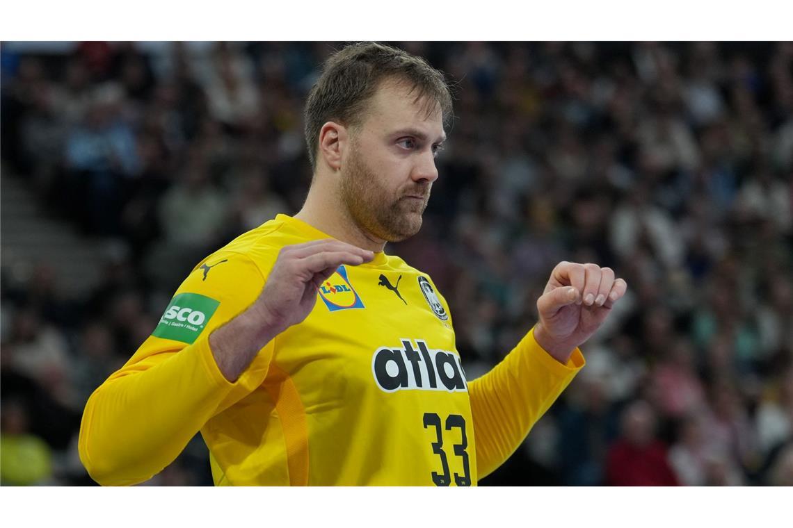 "Das erste Endspiel": Handball-Team eröffnet Medaillenjagd Für Andreas Wolff ist es das erste Turnier als Vater.