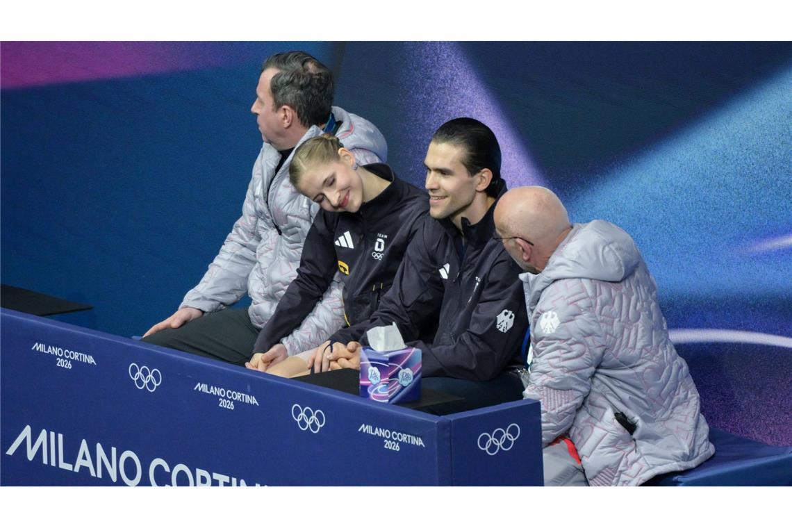Für das deutsche Eiskunstlauf-Duo reichte es am Ende zu Bronze.