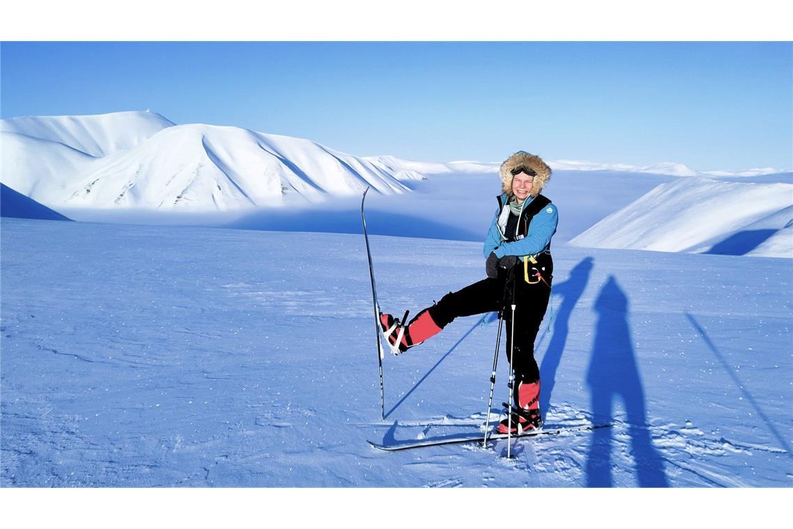 Rabea Rogge soll als erste deutsche Frau ins All fliegen Für das Training war Rabea Rogge sogar in Spitzbergen unterwegs.