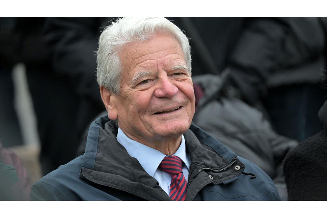 Elf Zitate: Was die deutsche Politik 2024 bewegte Für den früheren Bundespräsidenten Joachim Gauck hat Freiheit eine besondere Bedeutung. (Archivbild)