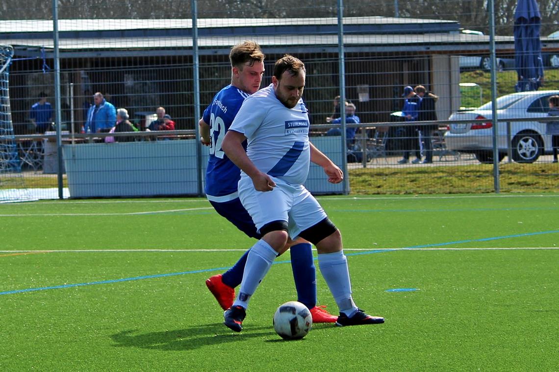 Meister am Braukessel, Haudrauf am Ball Für den SV Unterweissach ist Andreas Huber seit frühester Kindheit am Ball. Foto: K. Flatau