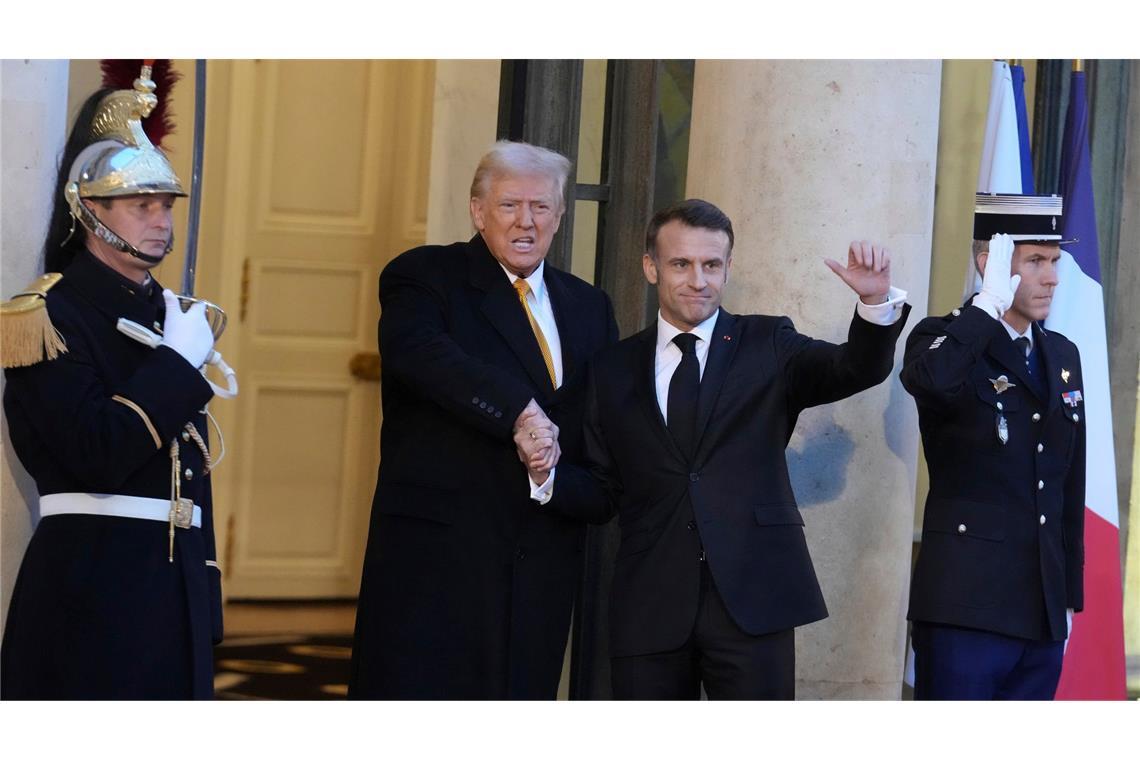Trumps Rückkehr auf die Weltbühne - Ukraine-Treffen in Paris Für die Europäer steht mit Trumps Rückkehr an die Macht viel auf dem Spiel.